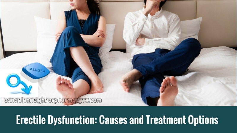 Erectile Dysfunction- Causes and Treatment Options